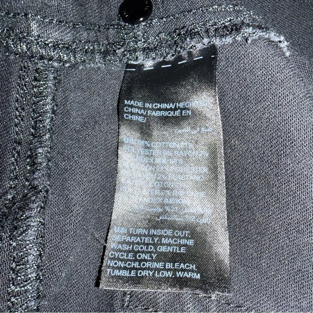 White House Black Market Size 4 Jegging Black Stretch Skinny Pants Workwear - Picture 7 of 11